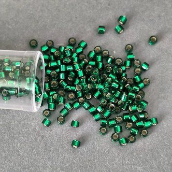 Miyuki Delica 11/0 DB 0148 блискучий, зелений 5г DB148 фото
