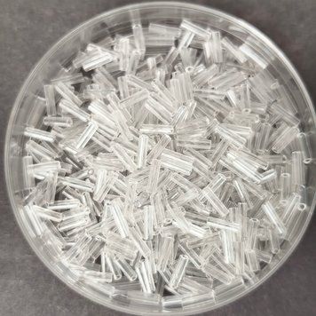 Miyuki Bugles BGL2-0131 прозорий 6*1.7мм 5г BGL2-0131 фото