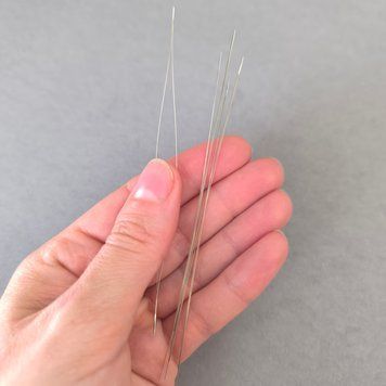 Голка з роздвоєнним вушком 12 см 1шт GOL3 фото