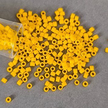 Miyuki Delica 11/0 DB 1582 матовий, жовтий насичений 5г DB1582 фото